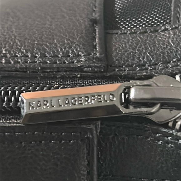 🆕 KARL LAGERFELD Paris Blayze Mesh Booties Black size 5 Women’s Heeled Boots - Picture 10 of 16